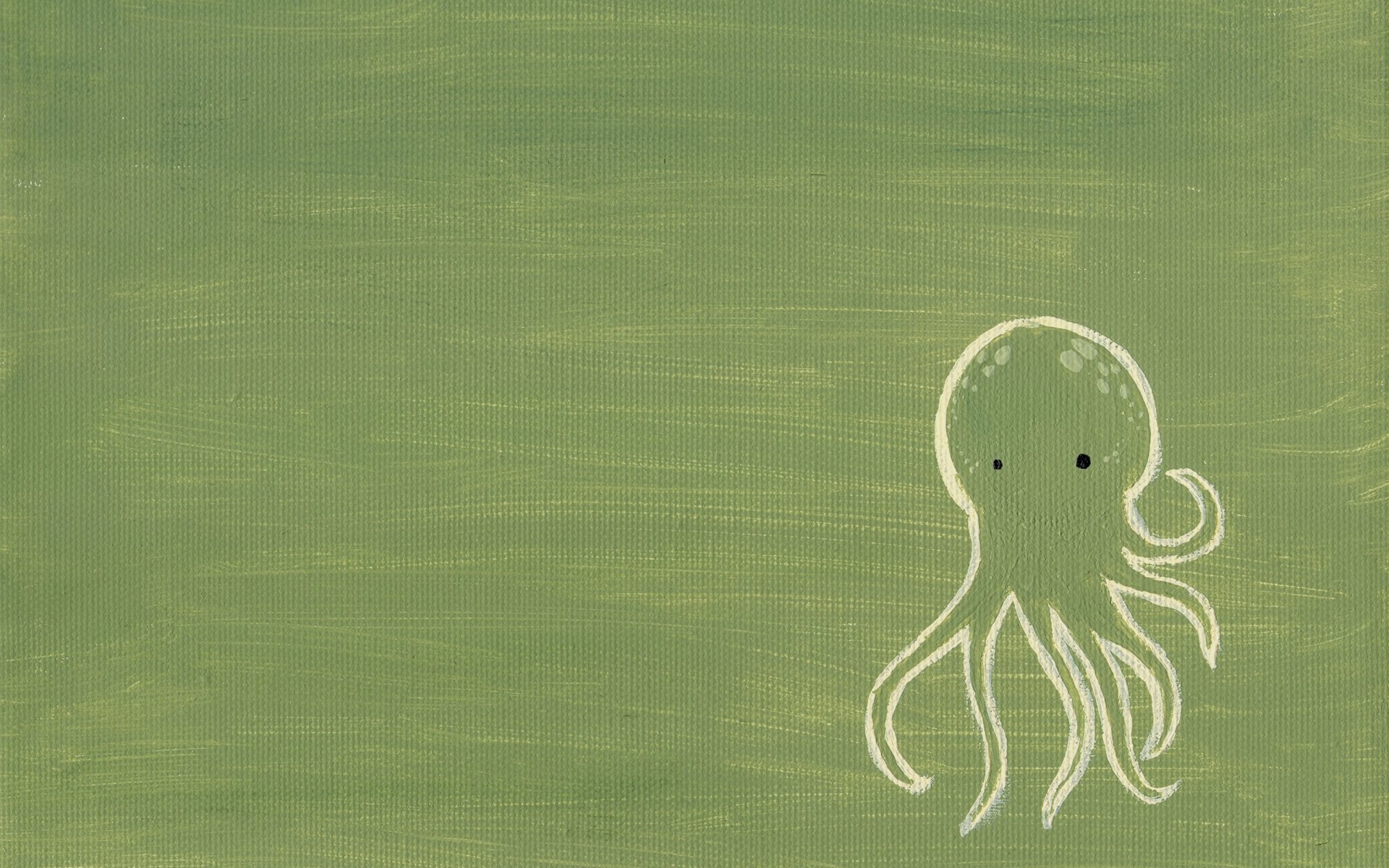 octopus picture green