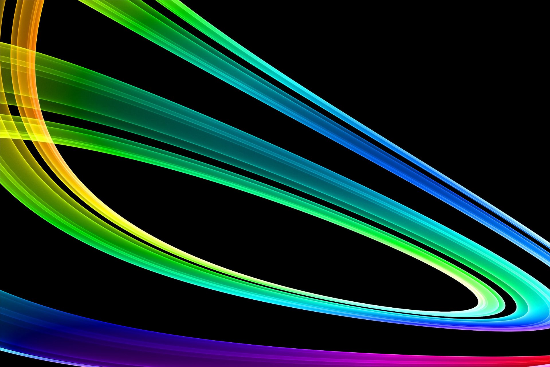 rainbow line vector gradient