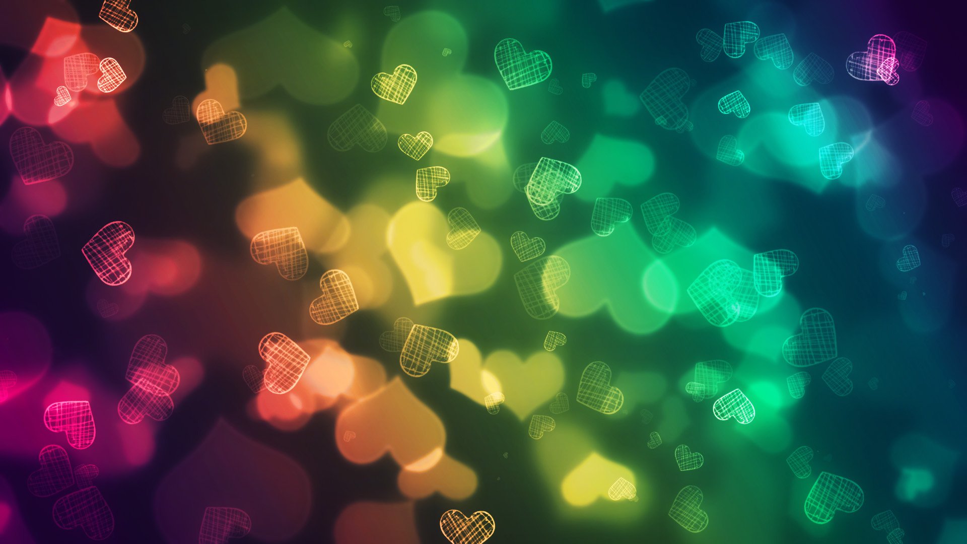corazones corazones color