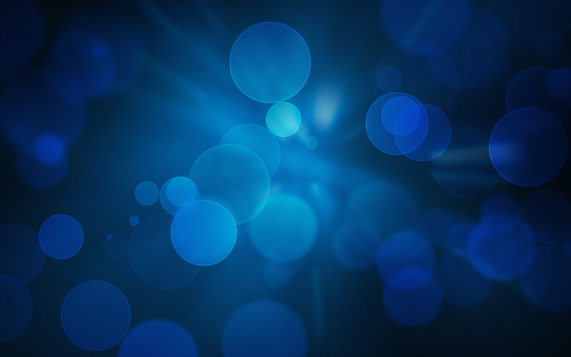 abstraction blue background circles wallpaper