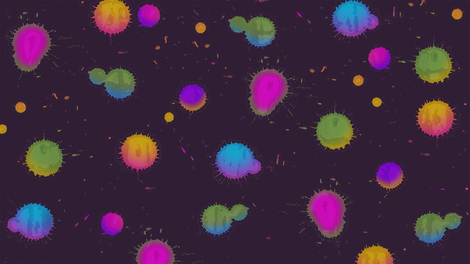 colored blots background