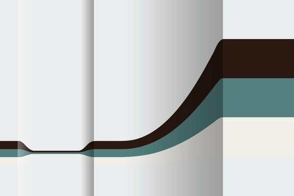 Linee geometriche curve convesse