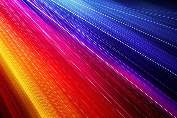 Яркий спектр цветных диний