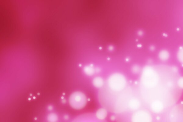 Abstract pink background with splashes