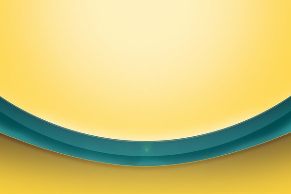 Yellow-blue background with white glare