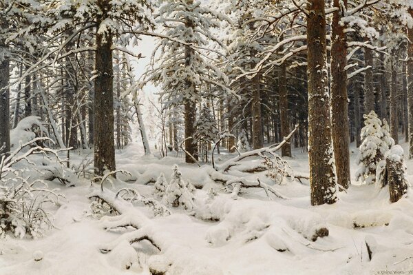 Ivan Shishkin s Drawing of Nature