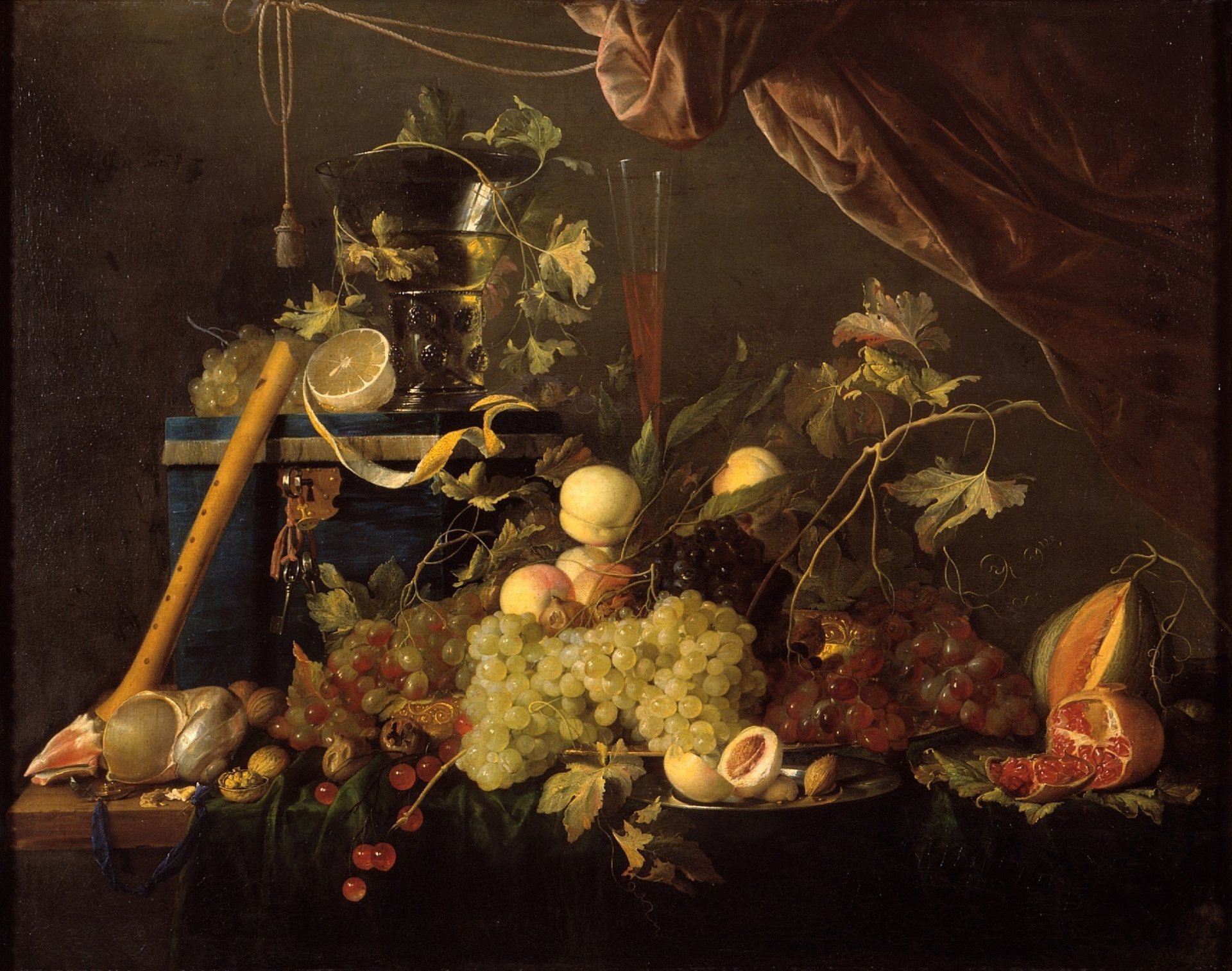 art peinture âge d or nature morte fruits