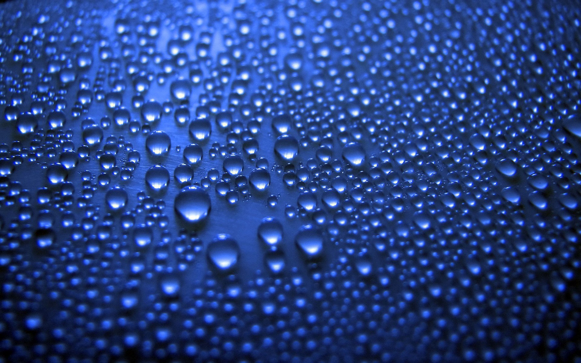 water blue drop