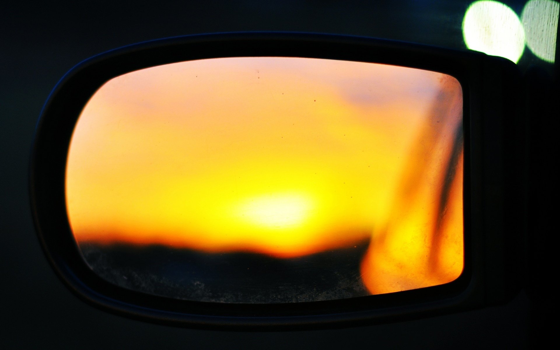 macro mirror car car sunset reflection bokeh background nostalgia macro wallpaper widescreen fullscreen widescreen