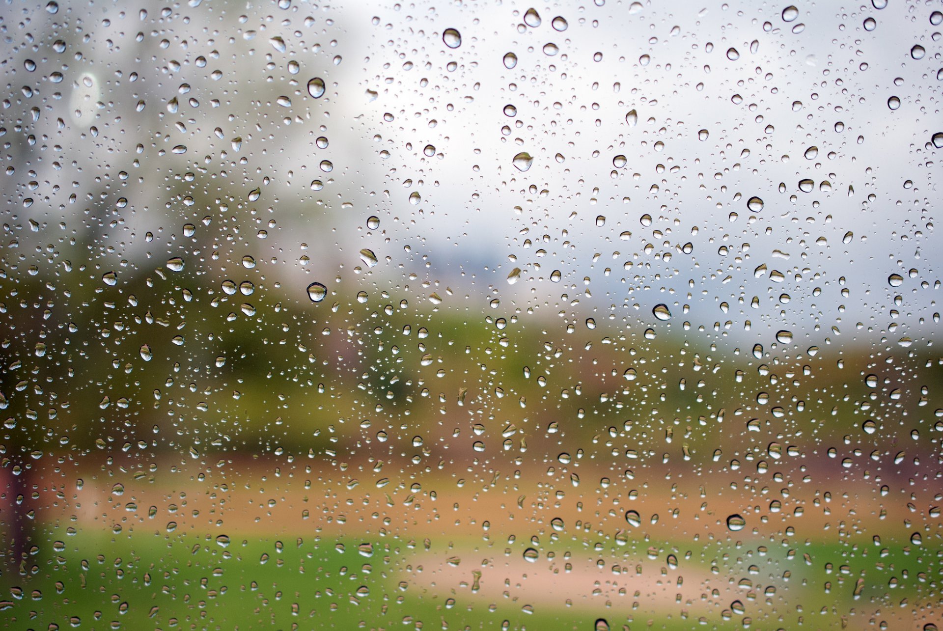 lluvia gotas agua vidrio macro