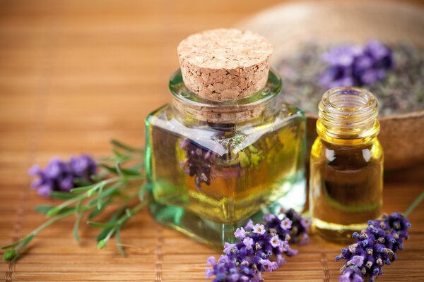 Aroma de aceite de lavanda refinado