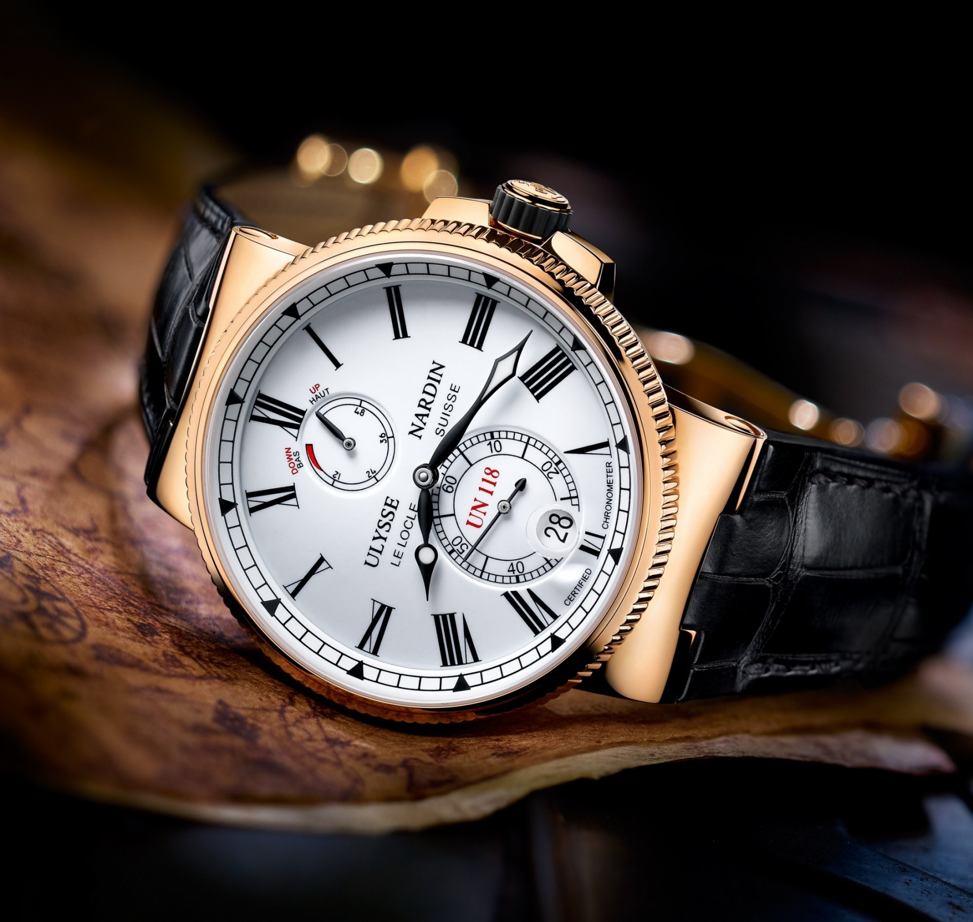 montres ulysse nardin or