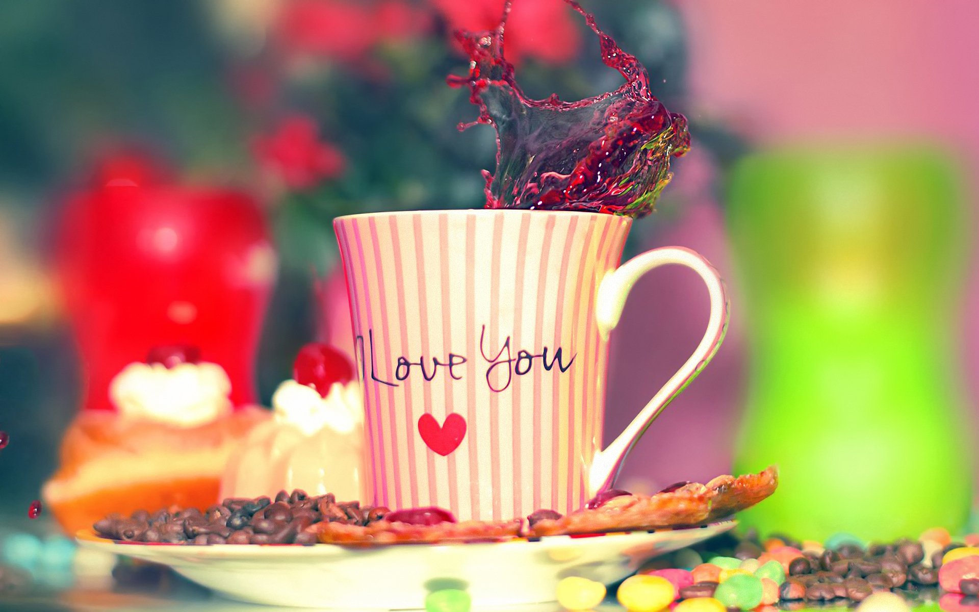 tasse kaffee ich liebe dich