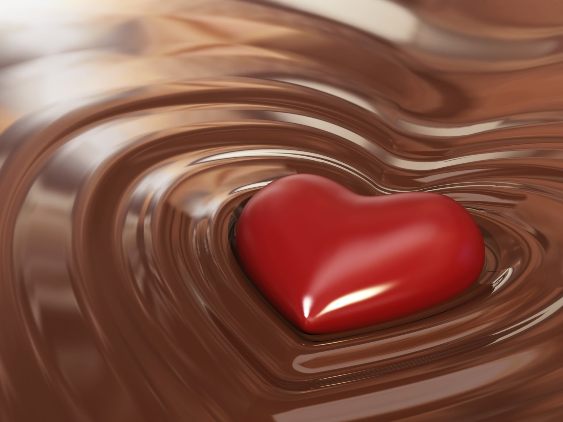 chocolate delicious heart