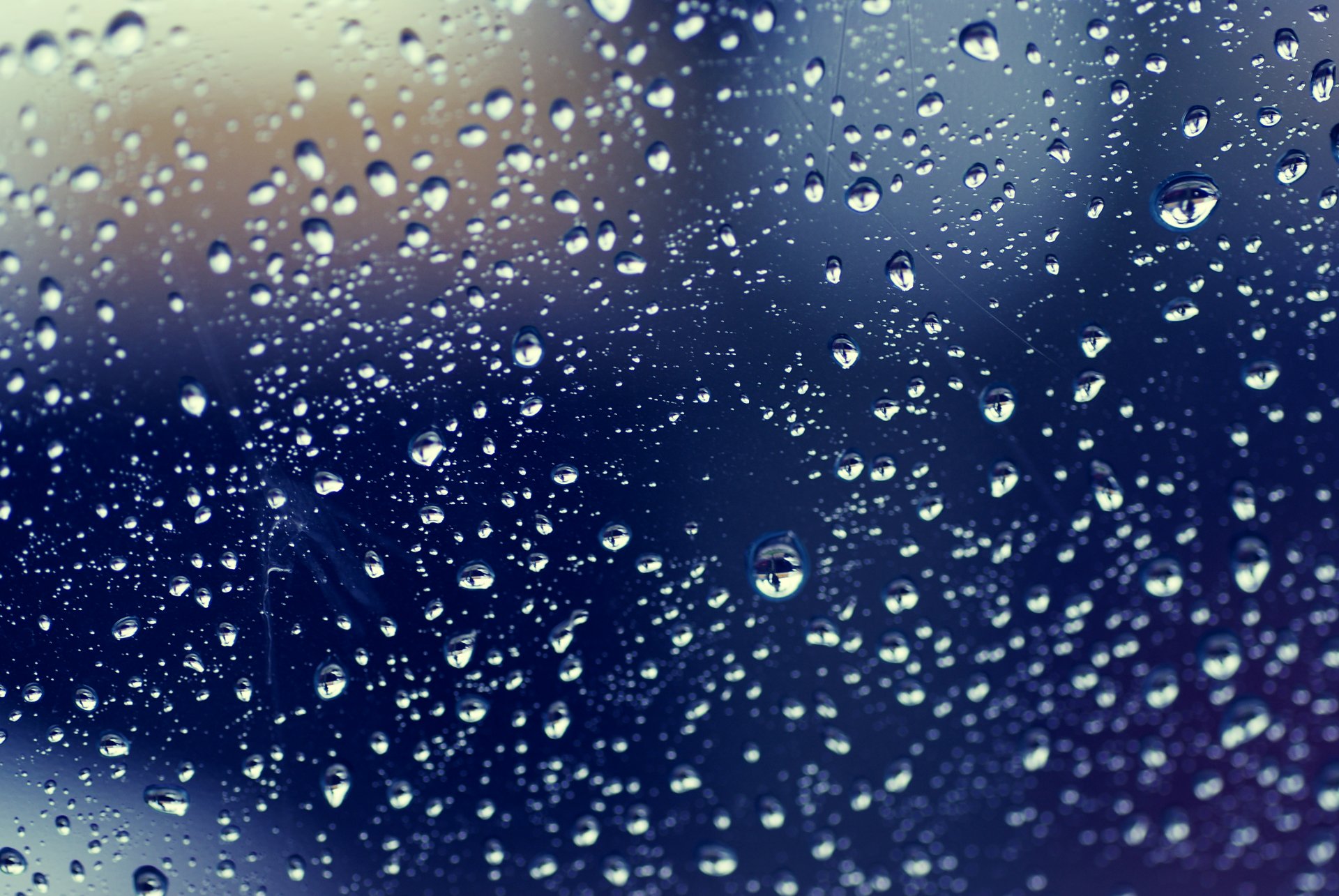 drops rain