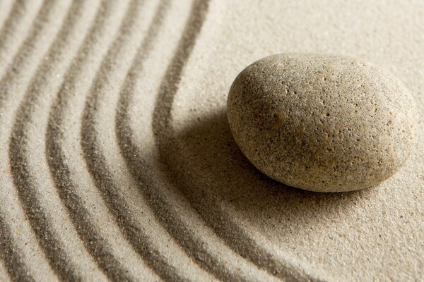 Jardin japonais de pierres pour l harmonie de l âme