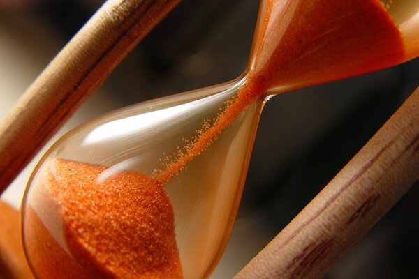 Orange little Hourglass