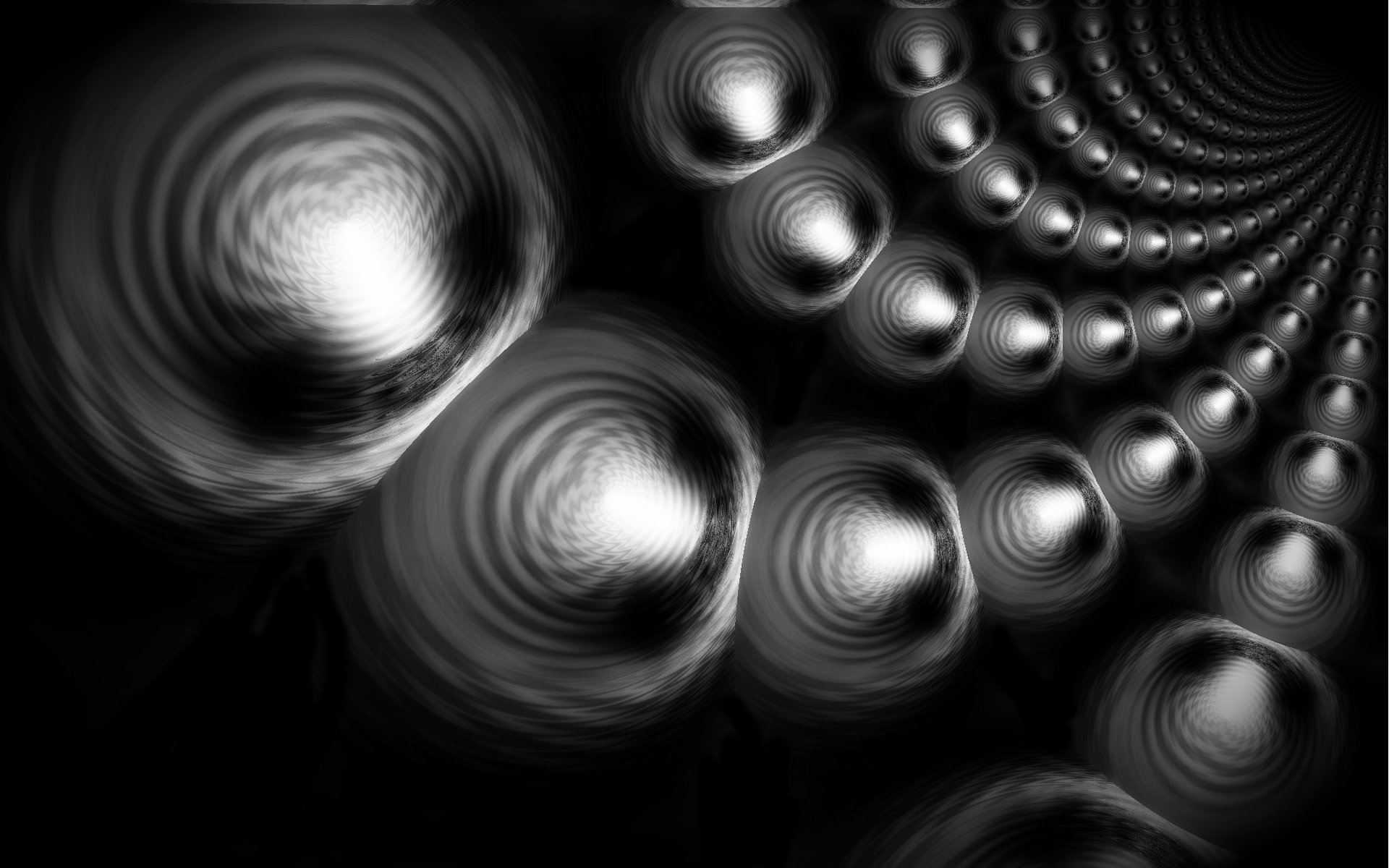 abstract fantasy photo manipulation pearl balls strands bead