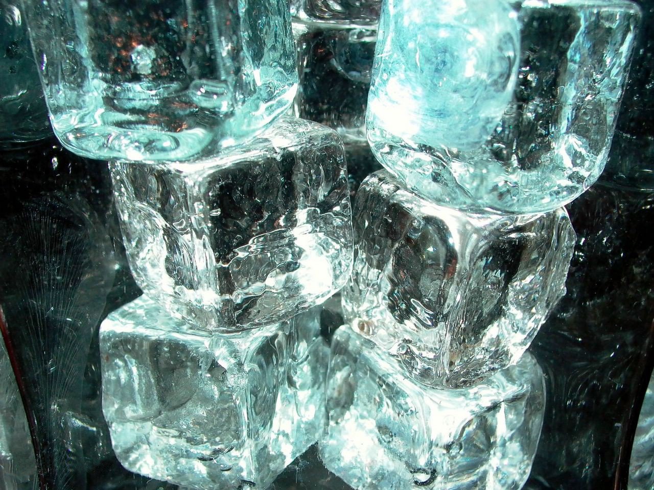 glace cubes froid