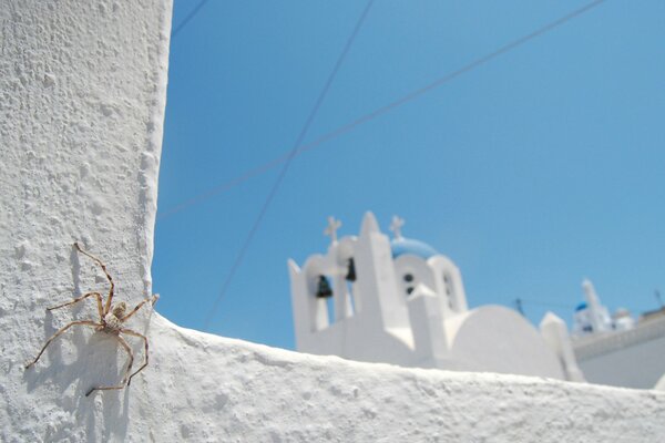 White Church on a clear day