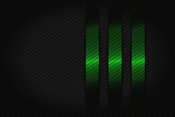 Abstract background, green-black gradient