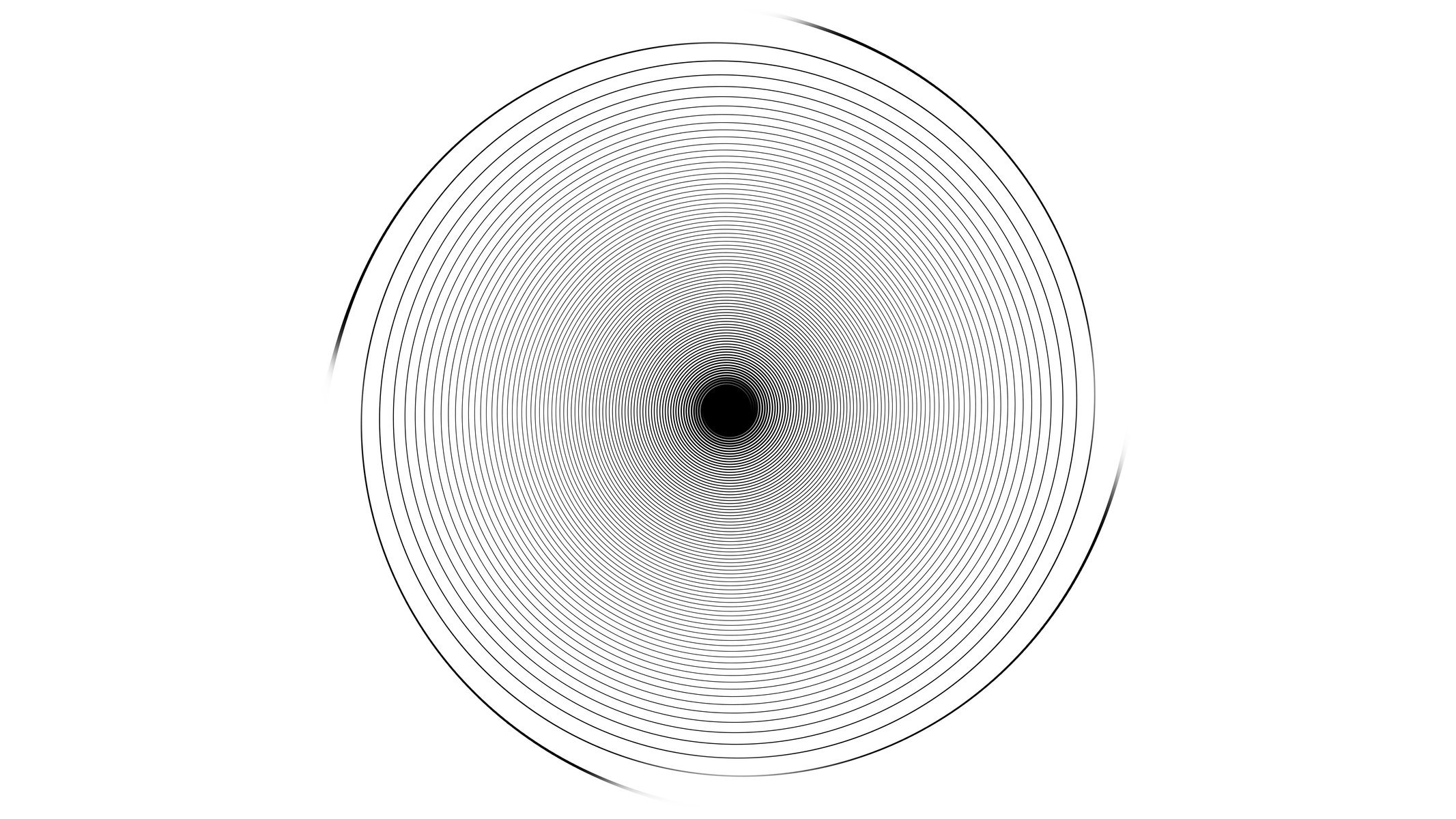 cerchi effetto bianco e nero modello