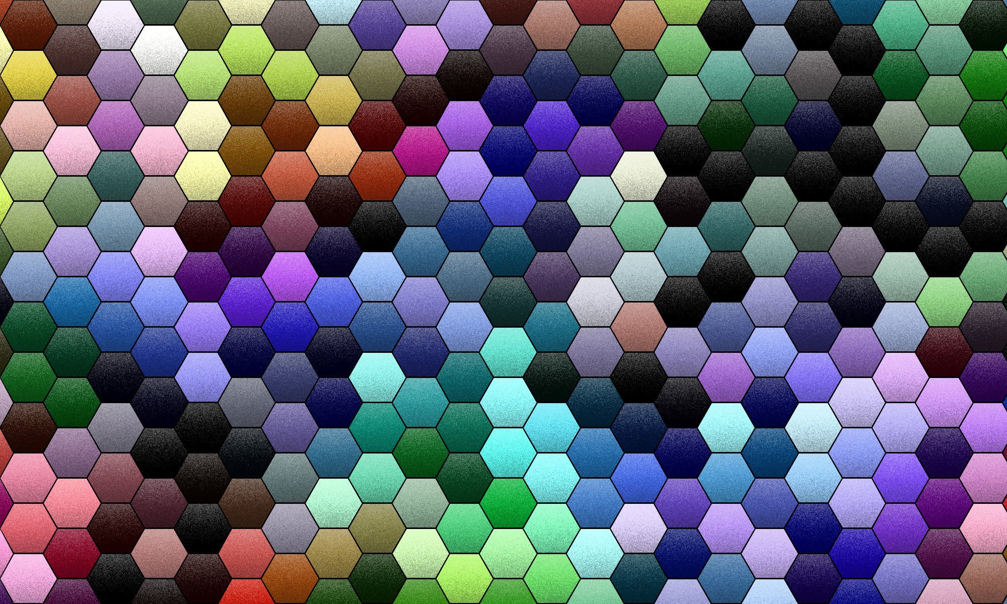 hexagon mosaic of the cell flowers abstract volume textures background wallpaper