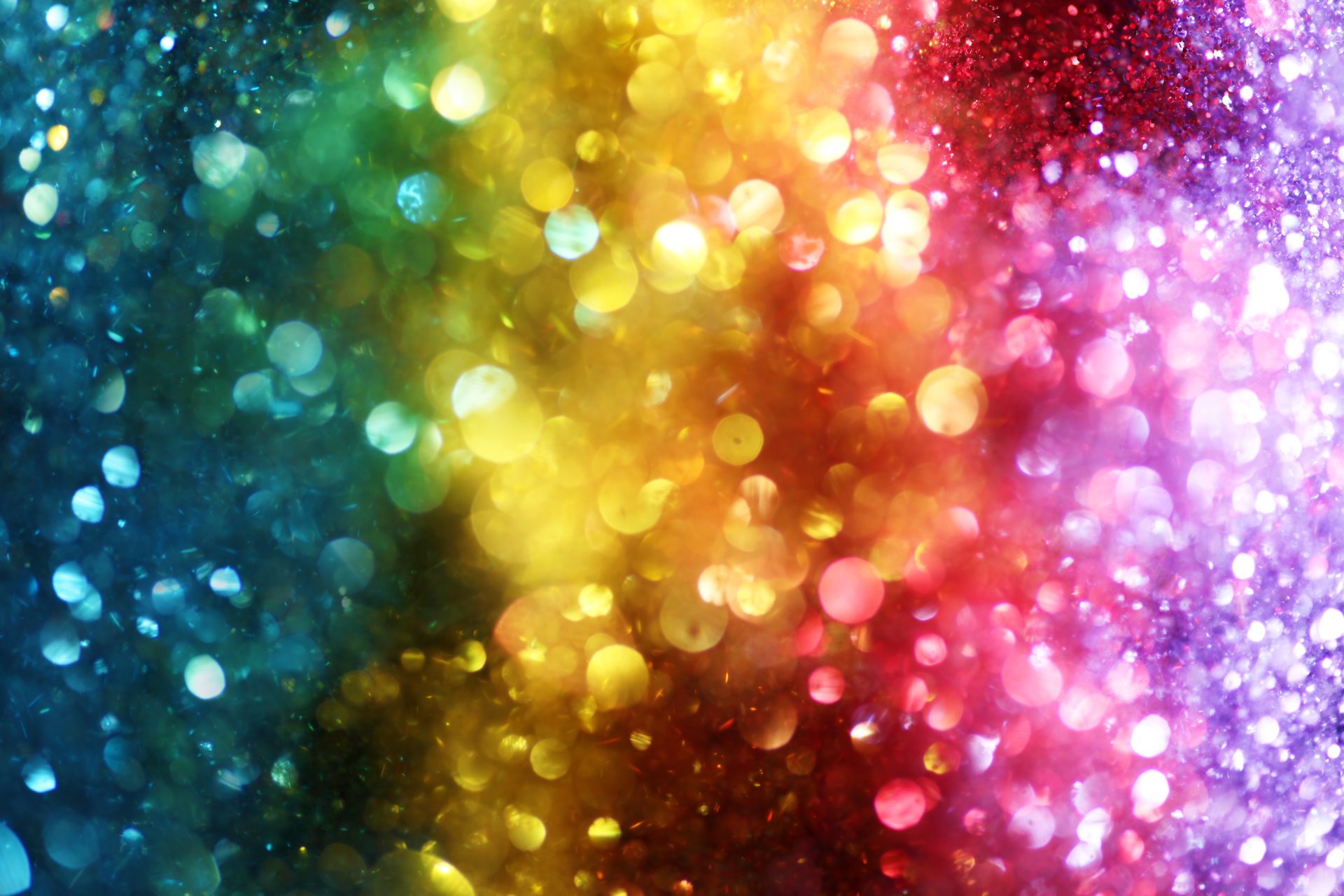 bokeh rainbow colorful lanterns lights color background