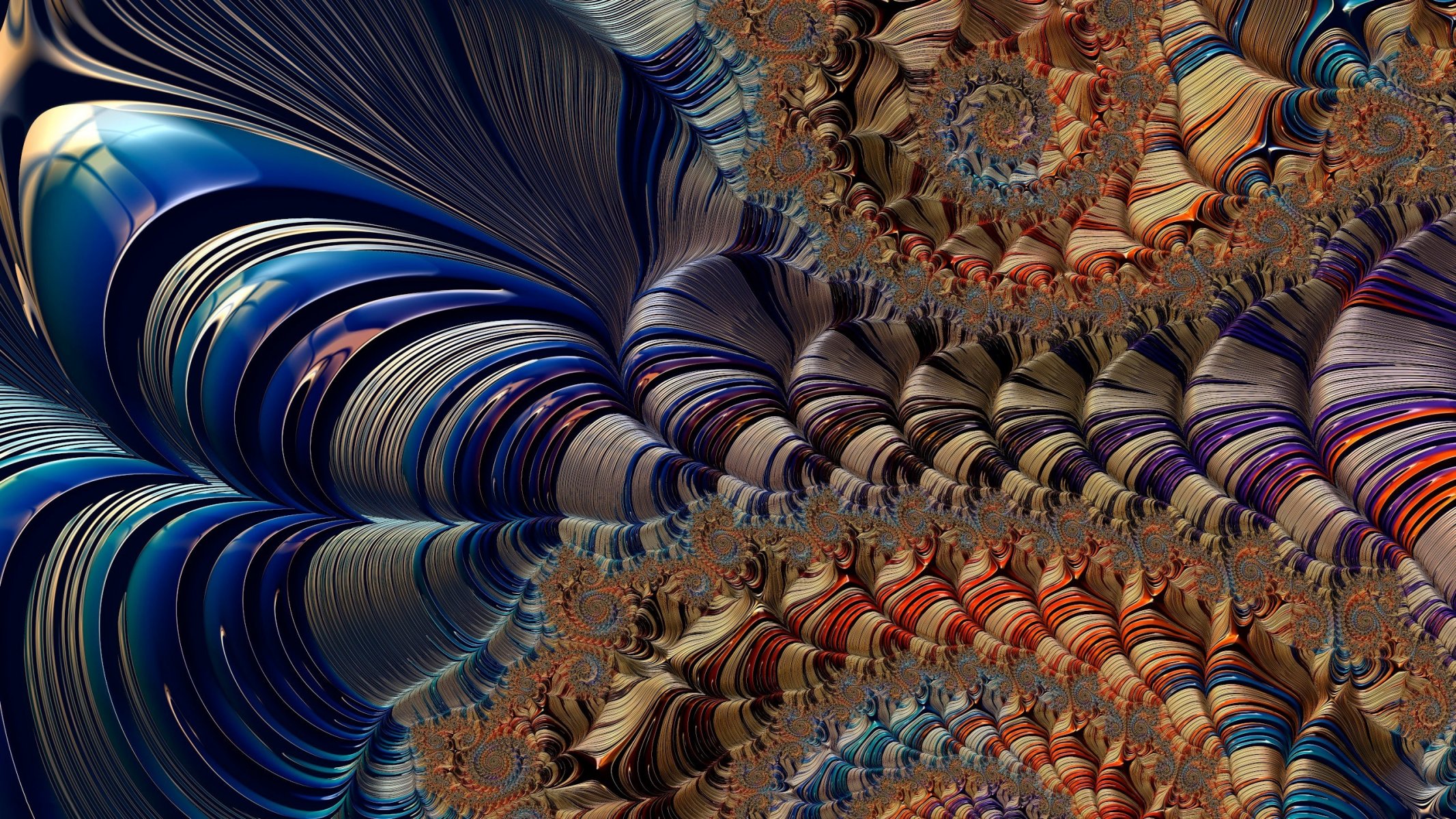 abstract fractal frax background