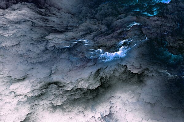 Abstract background of clouds