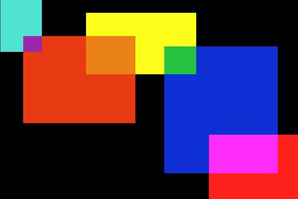 Background of multicolored rectangles