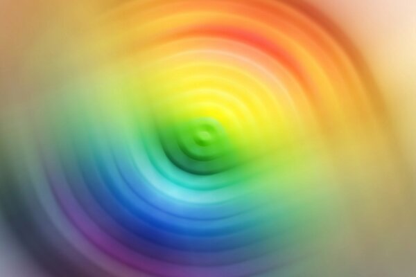 Abstract blurred rainbow color pattern