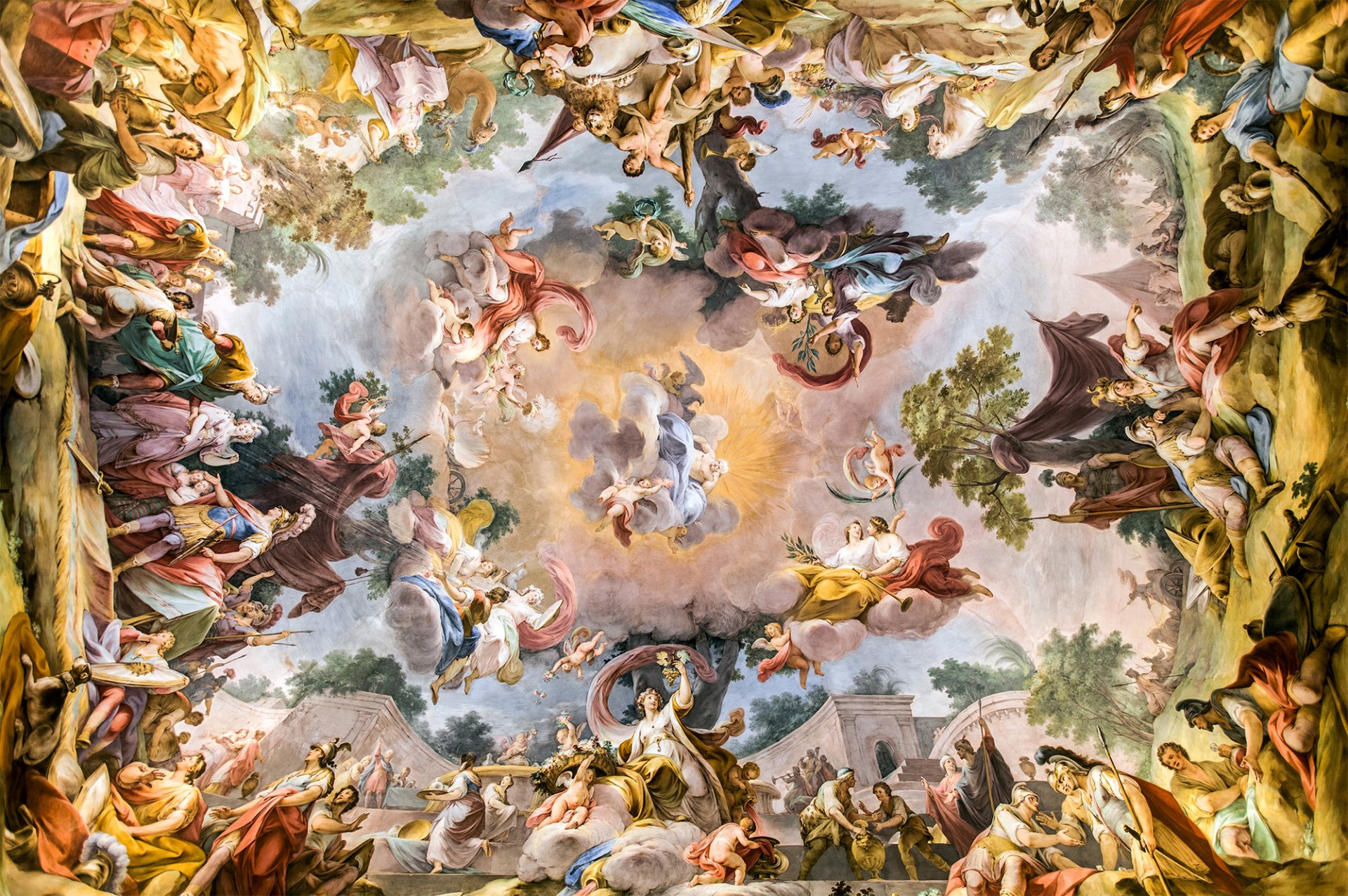 fresco caserta royal palace