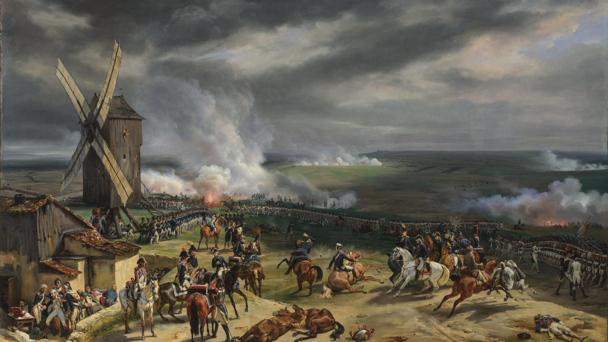 battle of valmy the battle of valmy pattern canvas oil