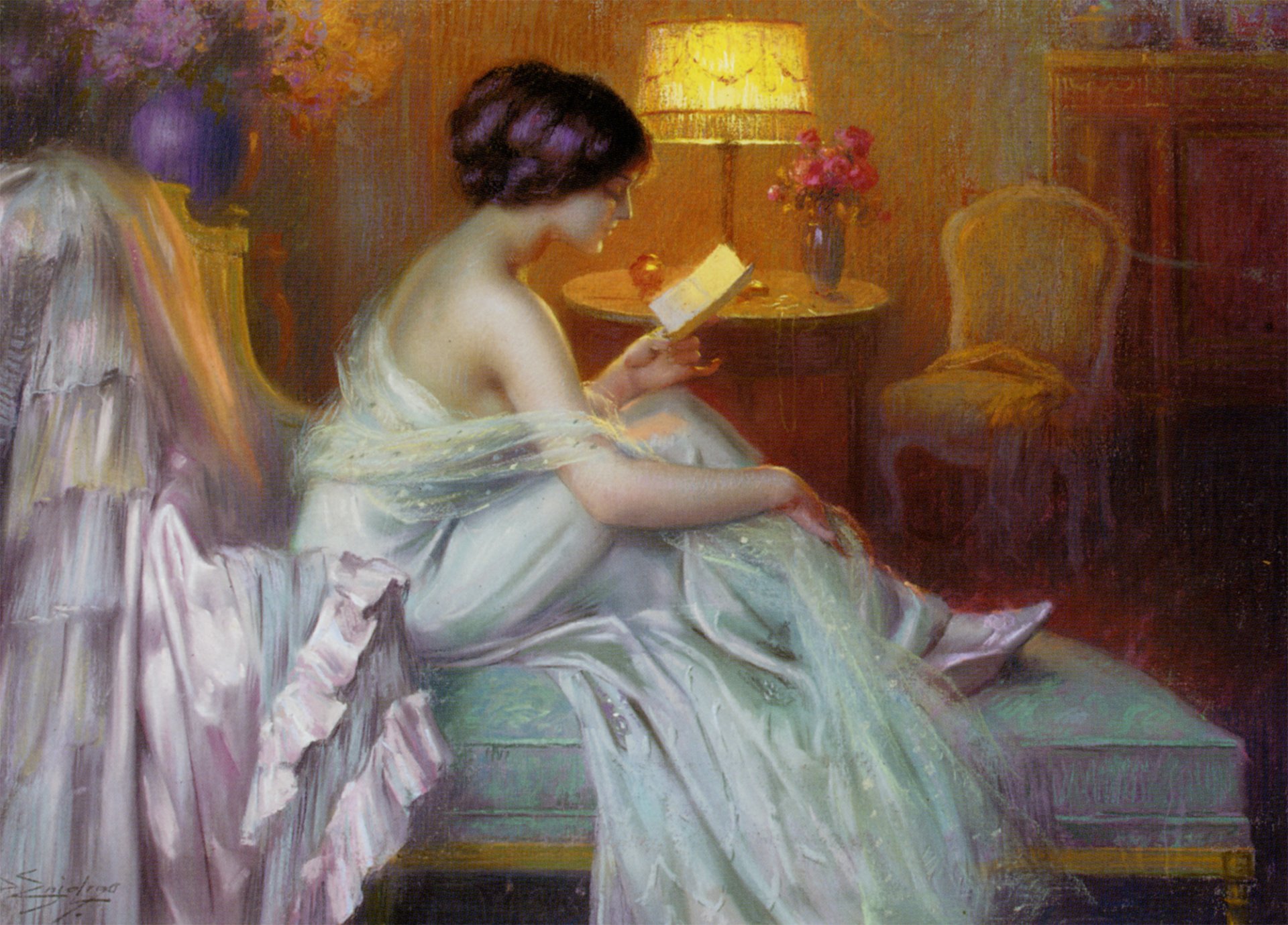 girl night light reading delphin enjolras lamp light