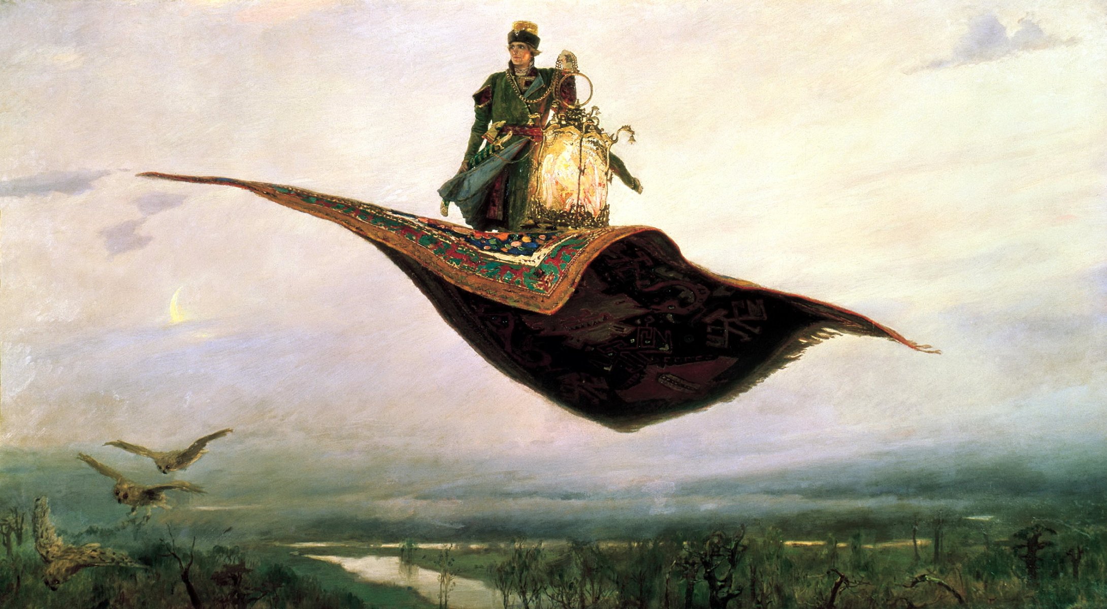 viktor vasnetsov tale pattern folklore