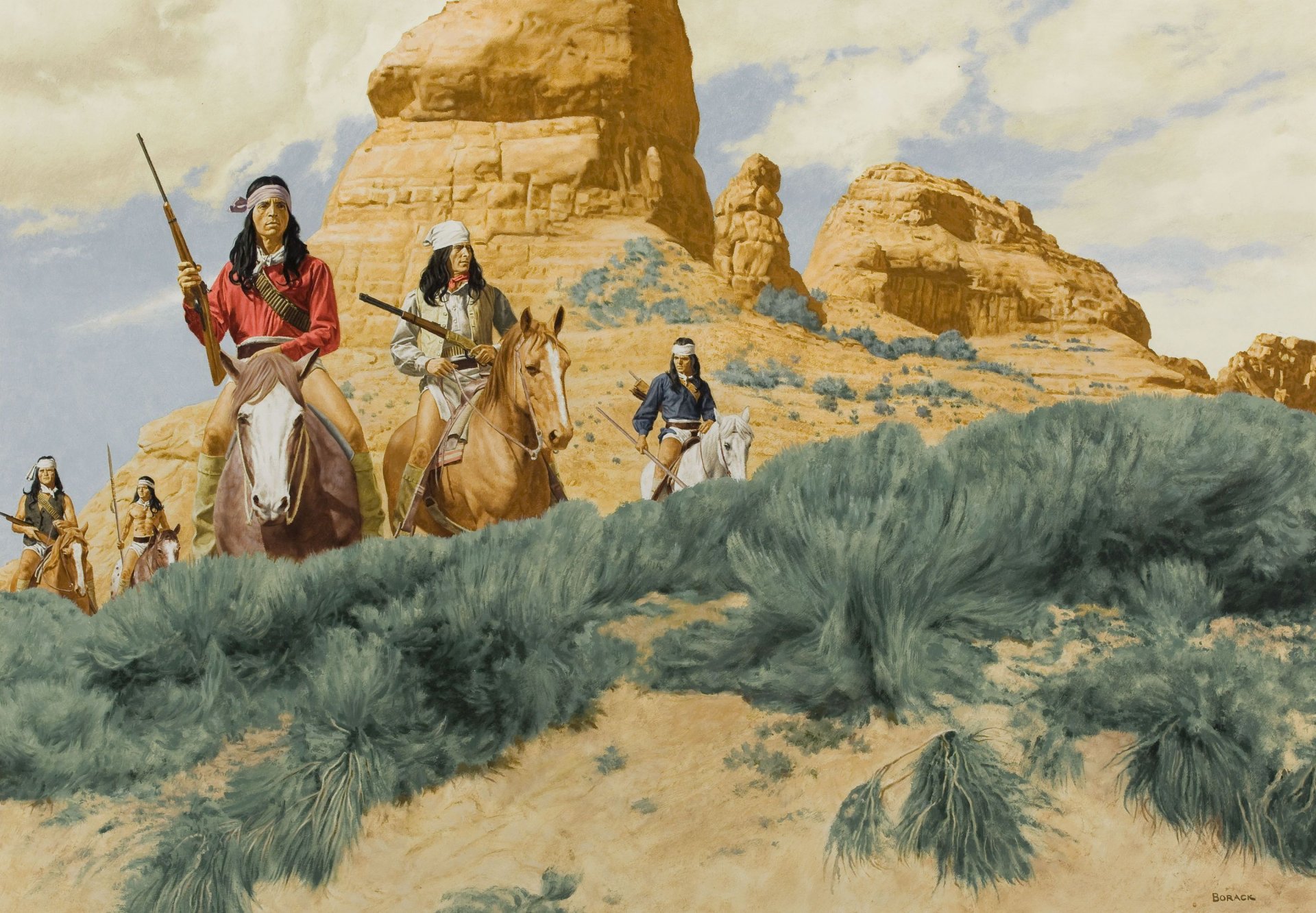 Дикий Запад Апачи