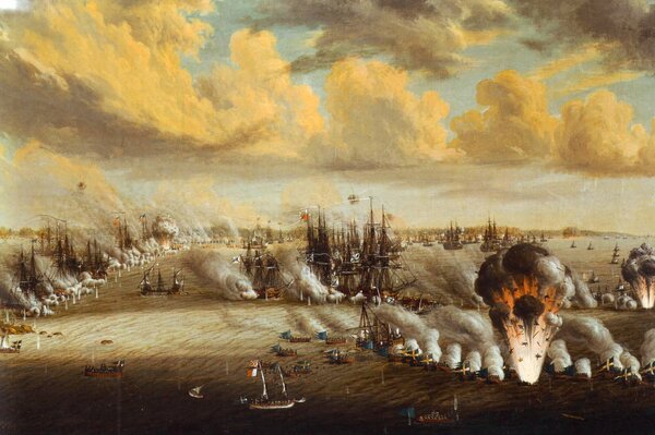 View of the Battle of Rochensalm