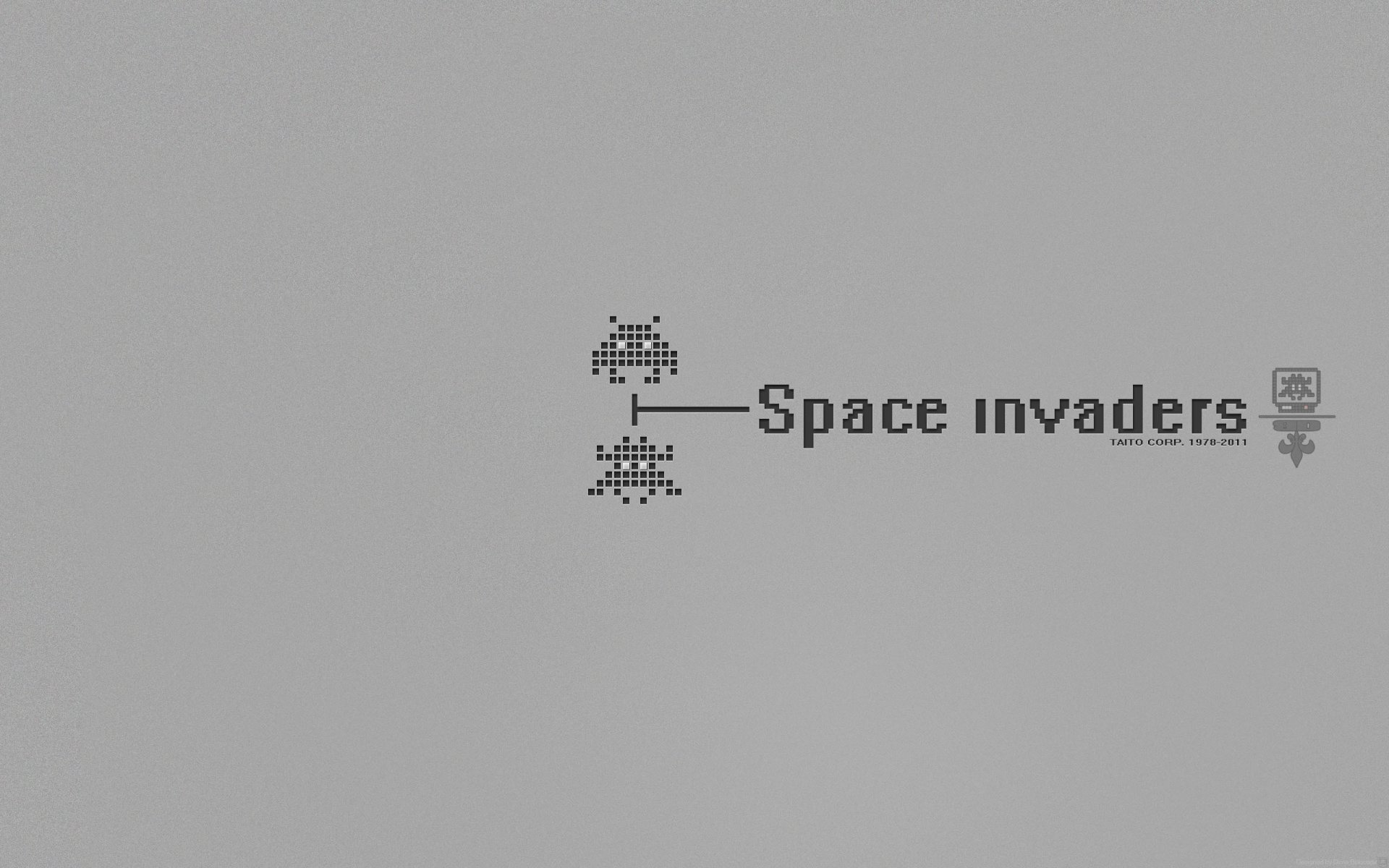 pace invaders retro 8-bit minimalismo space invader juegos viejo