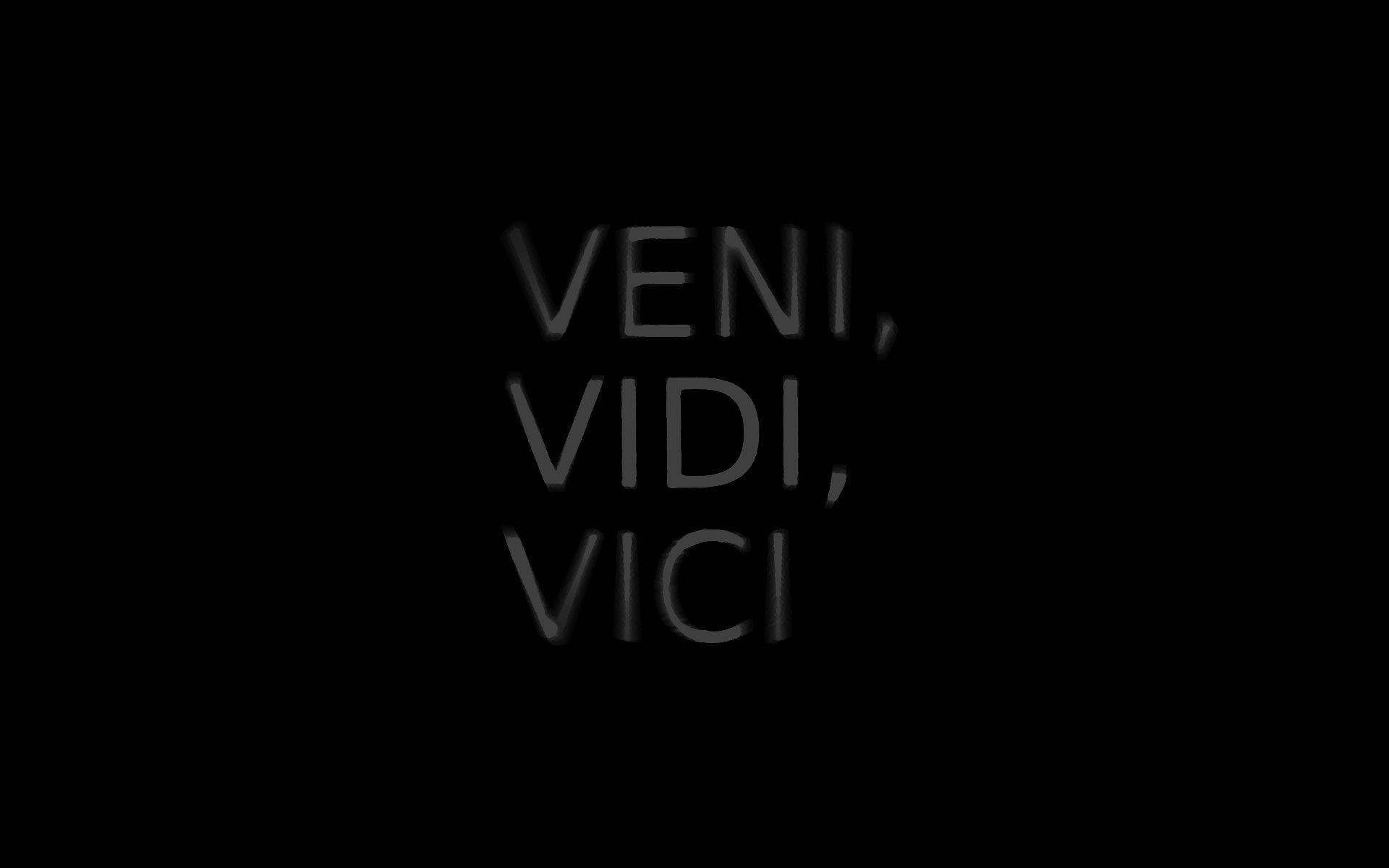 veni vidi vici lettres inscriptions