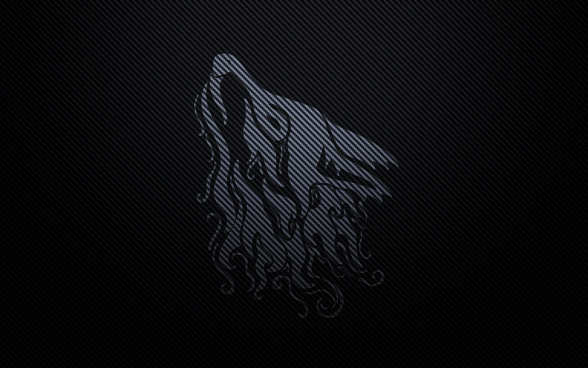 carbon carbon wolf texture