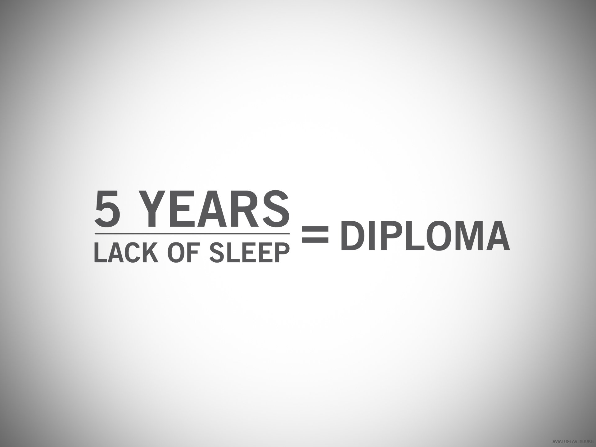 diploma mancanza di sonno 5 anni