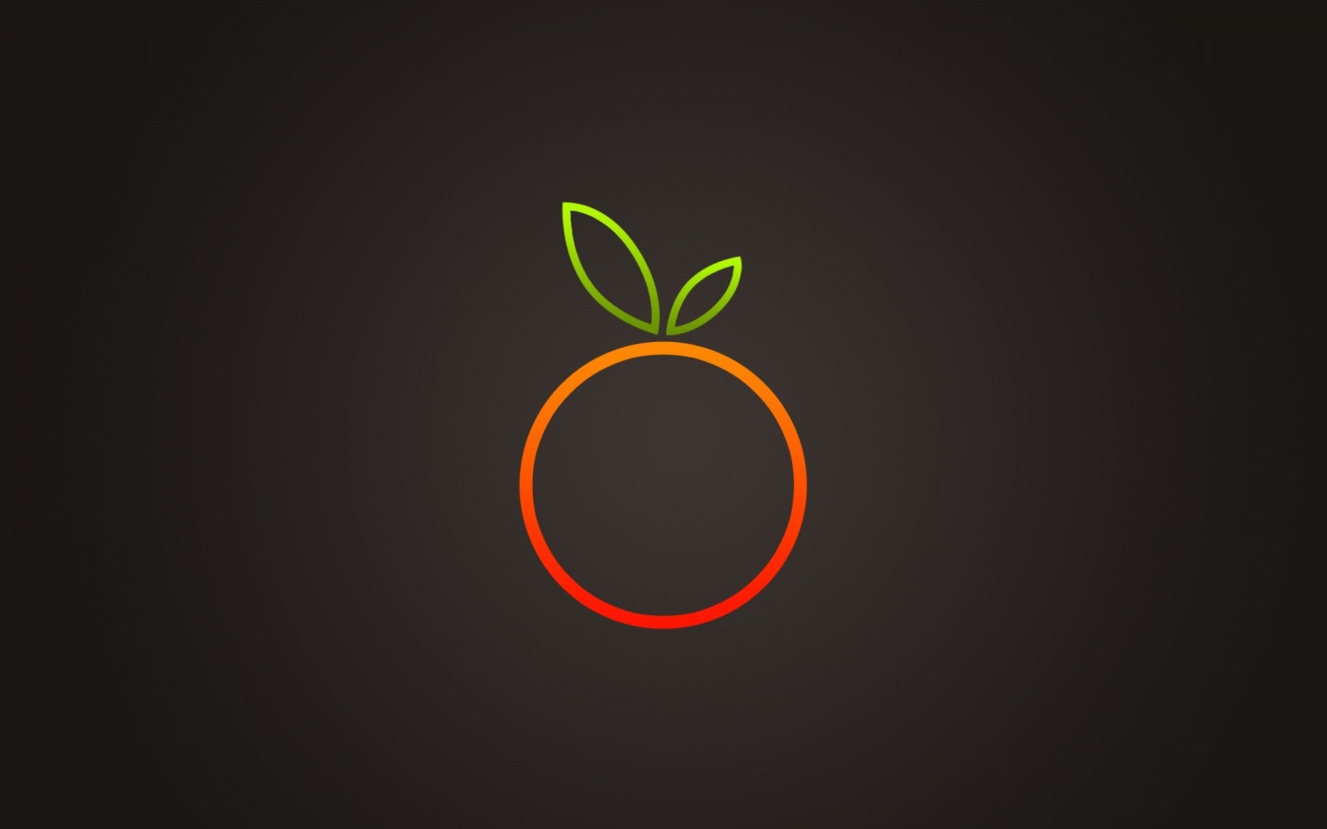 orange leaf background