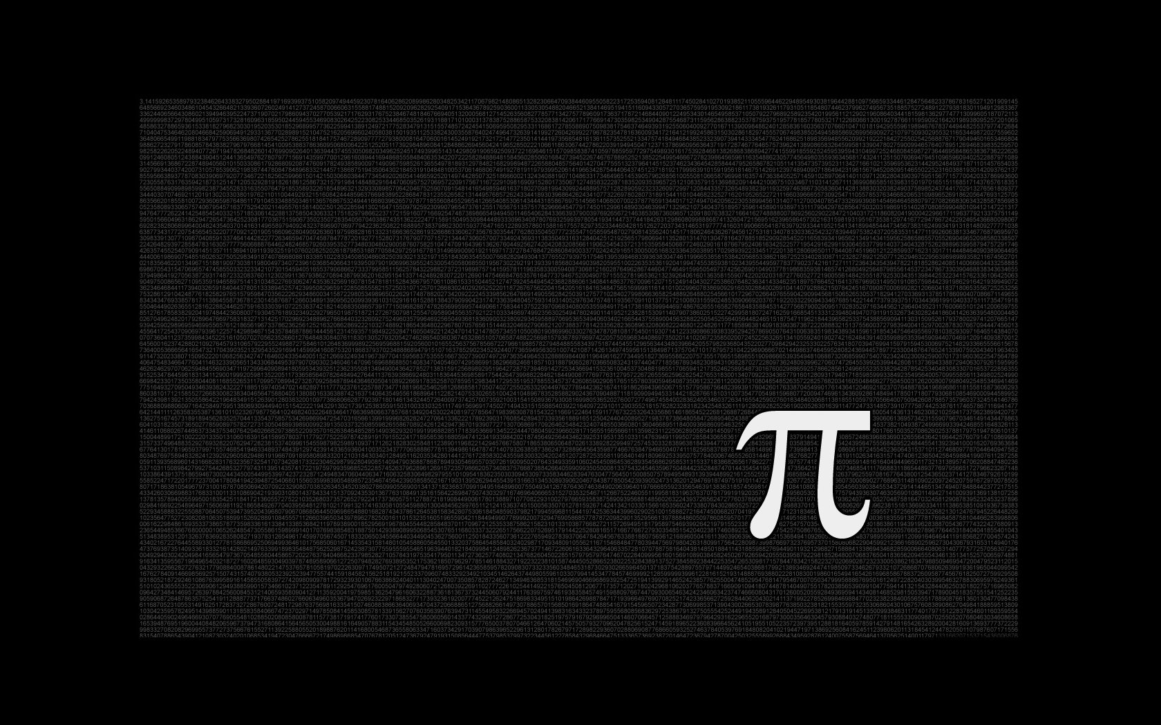 mathématiques magnitude nombre pi