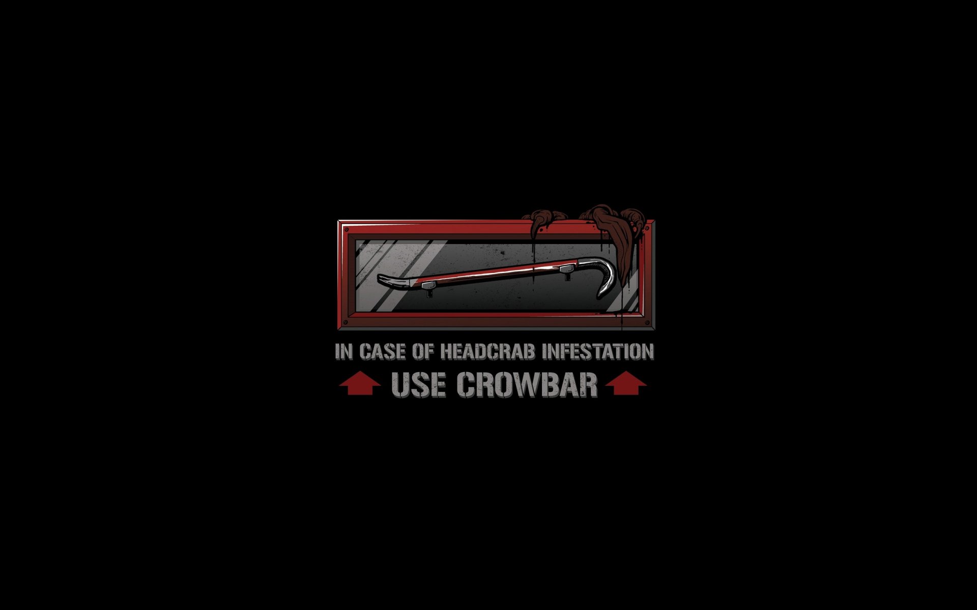 use crowbars scrap half life