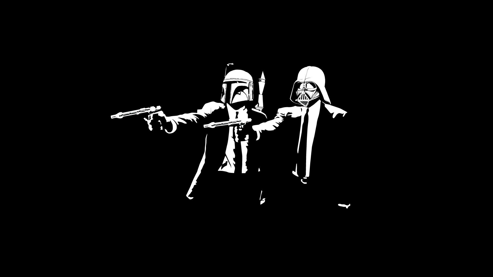 darth vader boba fett suits guns mafia