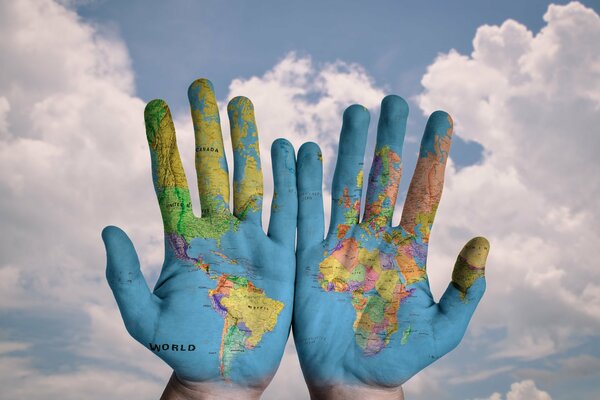 The whole world is in your hands