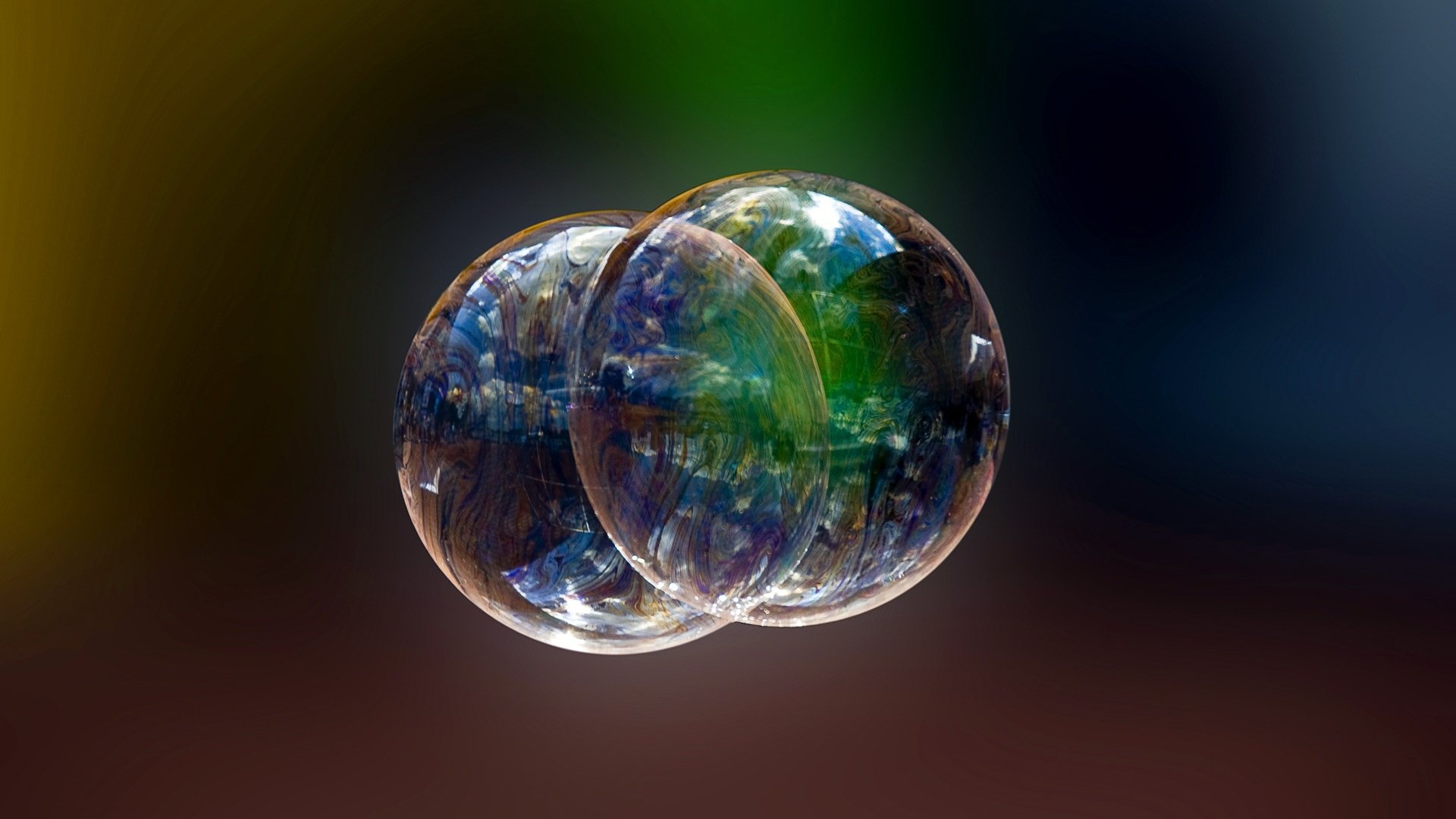 savon bulles ballon sphère cercle vapeur gros plan