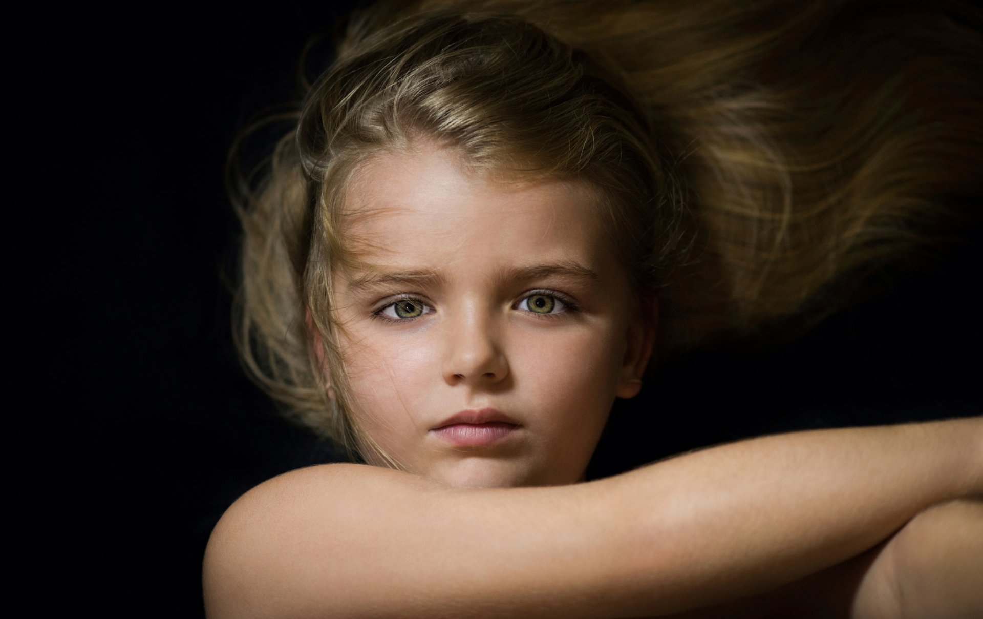 love peace no war girl portrait