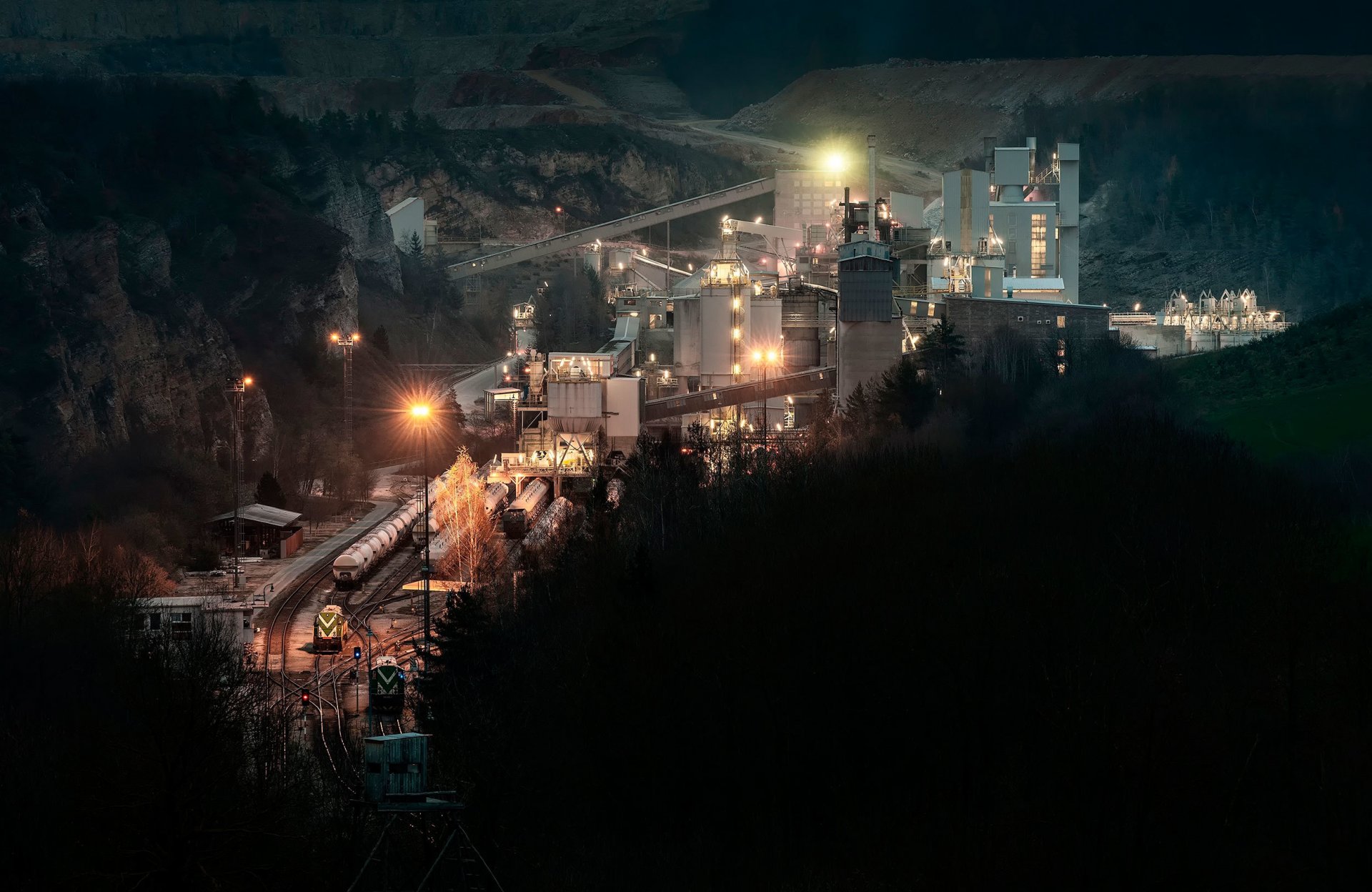 industry mining shaft career complex plant